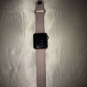 Series 3 38mm rose gold Apple Watch